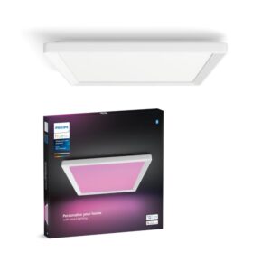 Philips Hue Tento Hue WCA slim loftlampe SQ M hvid - Loftlampe - White Color Ambience