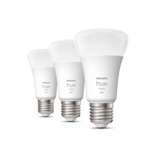 Philips Hue - White 6,5W Bluetooth E27 Pære 3 pcs