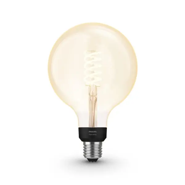 Philips Hue - White 7W Bluetooth Filament Ø125 E27