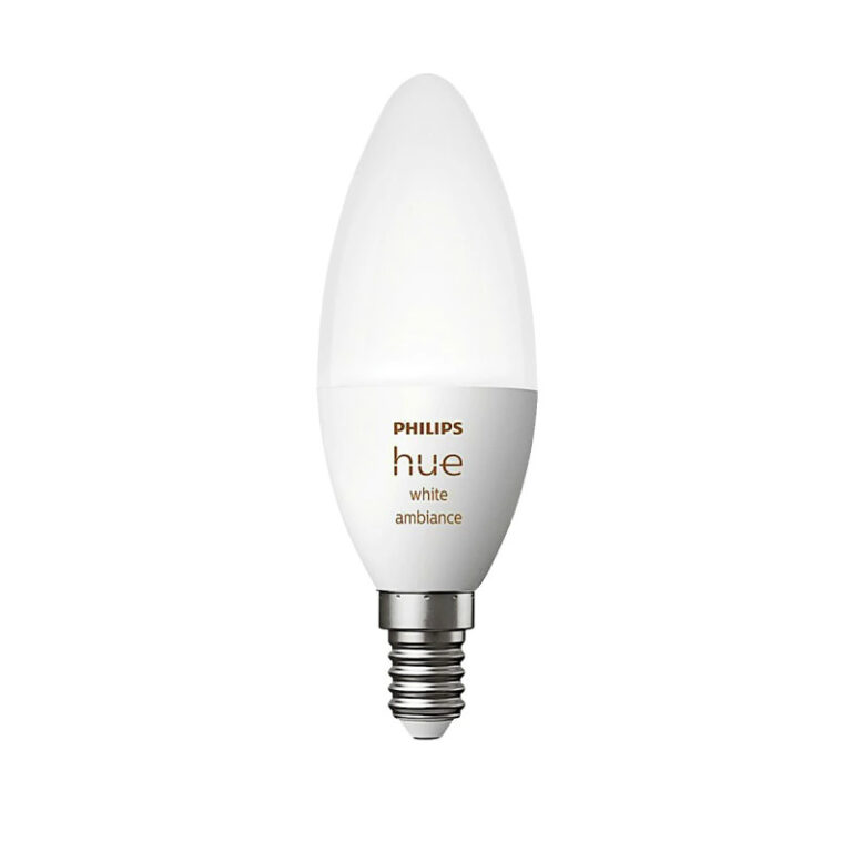 Philips Hue White Ambiance B39 Kertepære E14 25W Bluetooth 1-pak