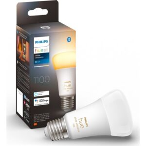 Philips Hue White Ambiance E27 standardpære, 2200-6500K, 8W