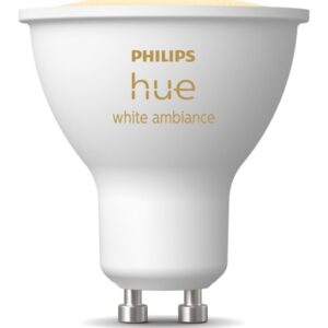 Philips Hue White Ambiance GU10 spotpære, 1-pak