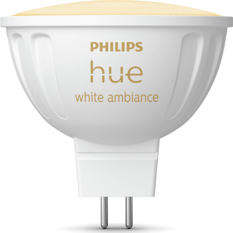 Philips Hue White Ambiance MR16 spotpærer, 5,1W, 12V