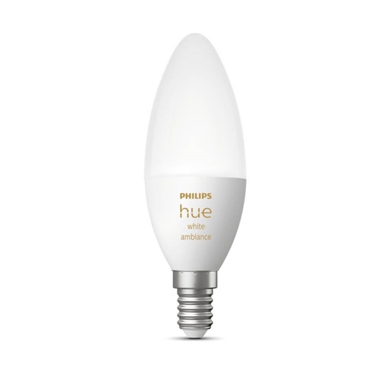 Philips Hue White Ambiance kertepære 5,2W LED E14 470lm