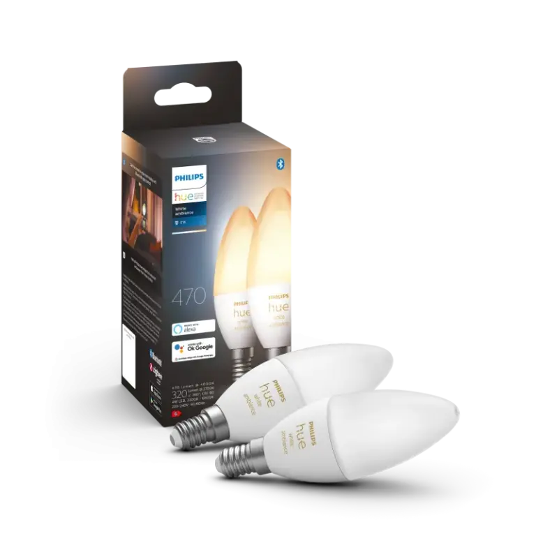 Philips Hue White Ambience 4W B39 E14 2p - 929002294404