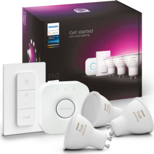 Philips Hue White Color Ambiance GU10 starter kit