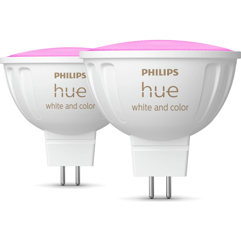 Philips Hue White Color Ambiance MR16 spotpærer, 5,1W, 12V