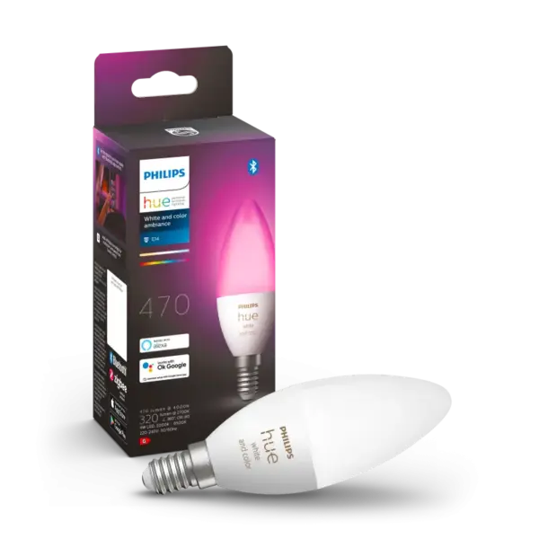 Philips Hue White Color Ambience 4W B39 E14 1p - 929002294204