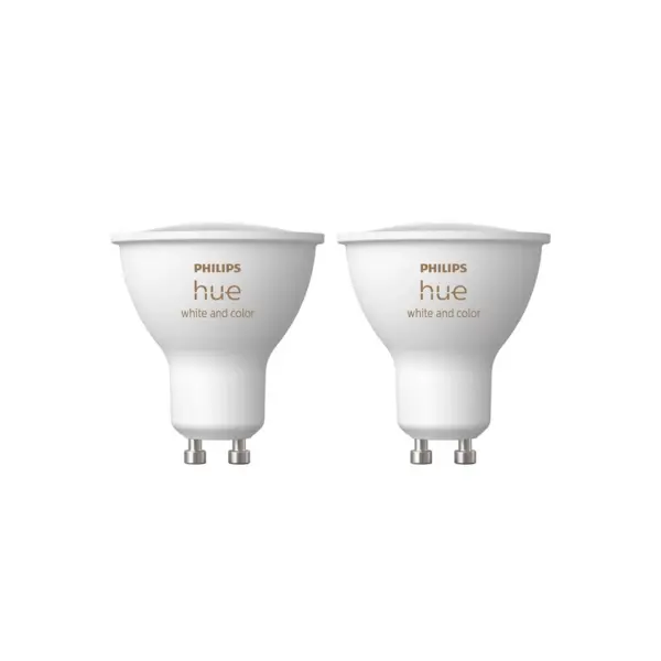 Philips Hue - White & Color Ambiance LED GU10 4,2 W, 2-pak