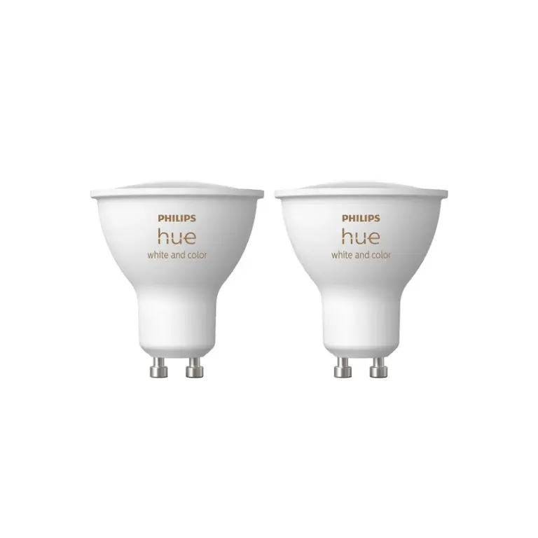 Philips Hue - White & Color Ambiance LED GU10 4,2 W, 2-pak