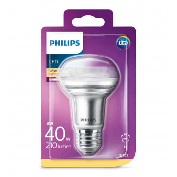 Philips LED Classic 40W R63 E27 varm hvid ikke dæmpbar 1 stk - 8718696811573
