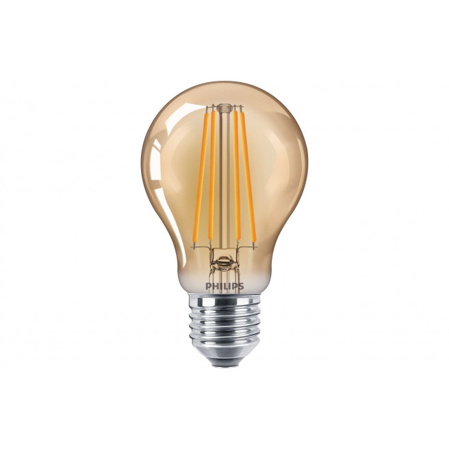 Philips LED Classic Filament 48W standard E27 guld ikke dæmpbar 1 stk - 8718699673567