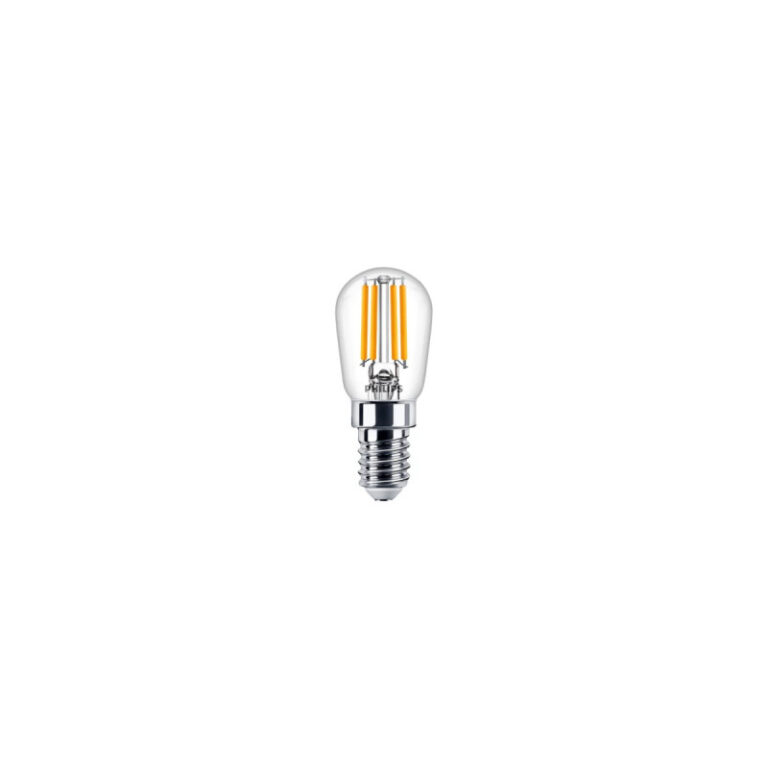 Philips LED Classic Filament Kertepære S26 E14 Klar 12W 1-pak