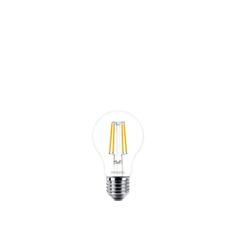 Philips LED Classic Filament Standardpære A60 E27 Klar 40W Varm Hvid 2-pak BOX