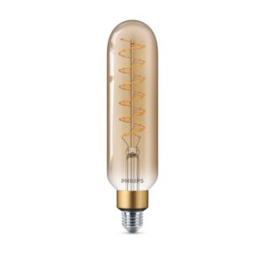 Philips LED Classic Giant Filament 40W Stort Rør E27 Guld dæmpbar 1 stk - 8718696803516