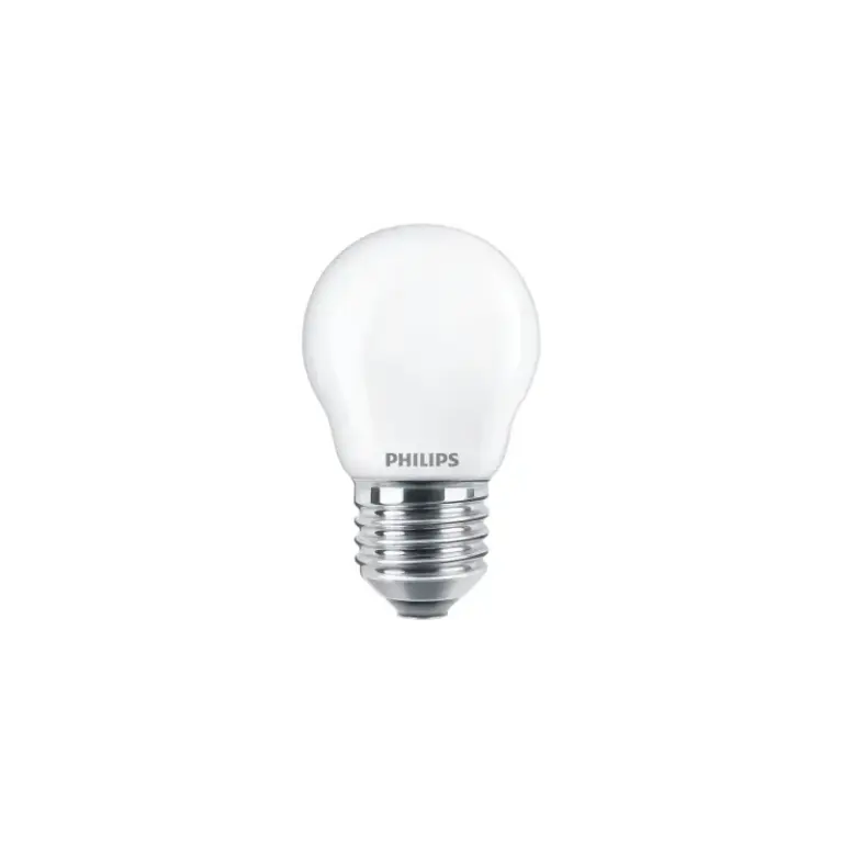 Philips LED Classic Kronepære E27 Mat 40W Varm Hvid