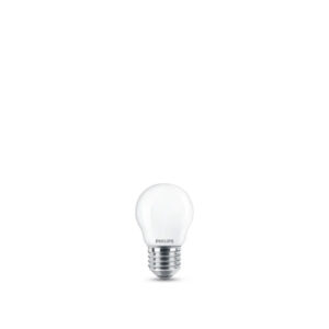 Philips LED Glas krone 60W E27 varm hvid mat ikke dæmpbar 1 stk - 8718699648862