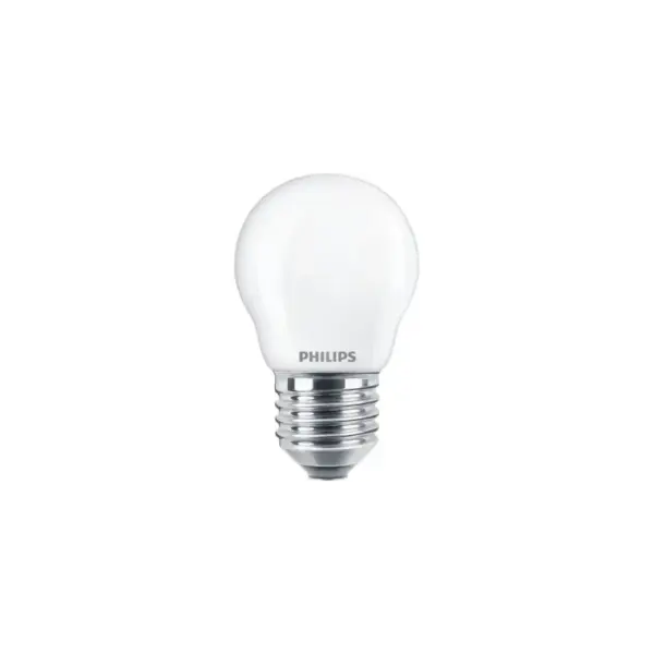 Philips LED Glas krone 60W E27 varm hvid mat ikke dæmpbar 1 stk - 8718699648862