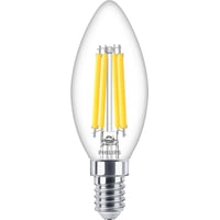 Philips LED Kerte, Dæmpbar, E14, 3,4W (Tilsvarende 40W), 470lm, 2700K