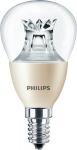 Philips LED Krone Master pære 6w 827 E14 (470 lumen ra>80 dæmpbar) (6w=40w)