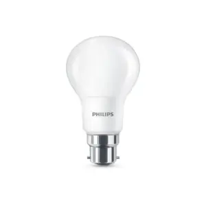 Philips LED Plast 60W standard varm hvid mat E27 ikke dæmpbar 1 stk - 8718696577158