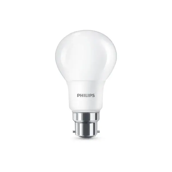 Philips LED Plast 60W standard varm hvid mat E27 ikke dæmpbar 1 stk - 8718696577158