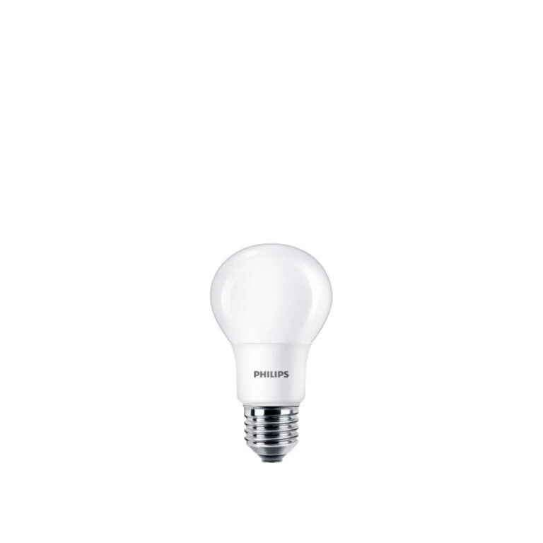 Philips LED Plast 60W standard varm hvid mat E27 ikke dæmpbar 2 stk - 8718696576830