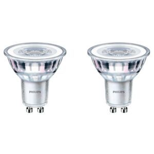 Philips LED pære Classic Spot 3,5W/827 (35W) 36° 2-pak GU10