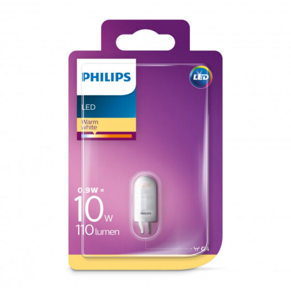 Philips LED stift 10W G4 varm hvid ikke dæmpbar 1 stk - 8718696793329