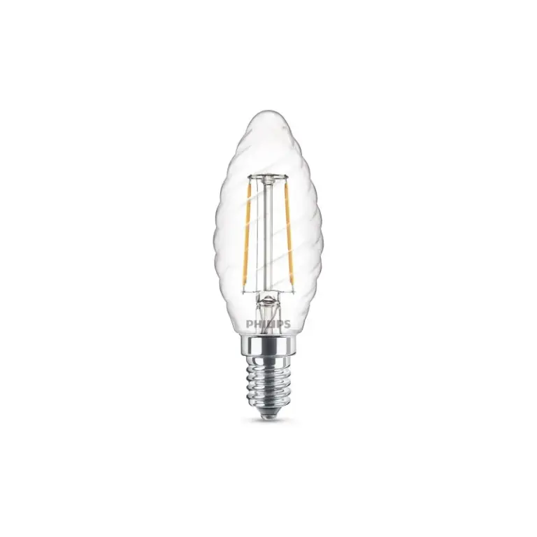 Philips LEDClassic Filament 25W krystal E14 varm hvid klar ikke dæmpbar 1 stk - 8718696573891