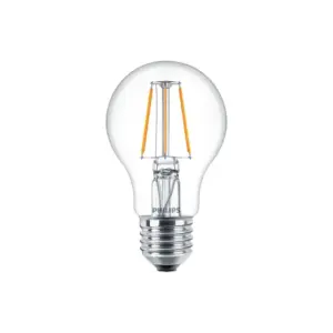 Philips LEDClassic Filament 40W E27 varm hvid klar ikke dæmpbar 1-stk - 8718699665265