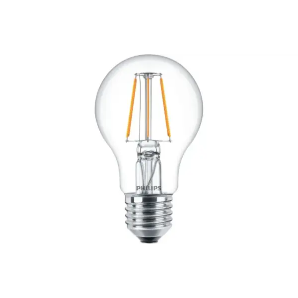 Philips LEDClassic Filament 40W E27 varm hvid klar ikke dæmpbar 1-stk - 8718699665265