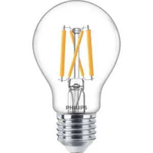 Philips LEDClassic Filament 40W standard E27 varm hvid klar dæmpbar 1 stk - 8718699645861