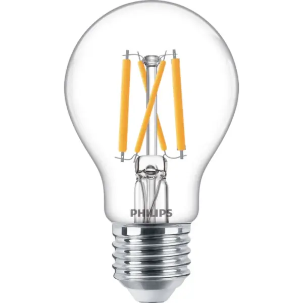 Philips LEDClassic Filament 40W standard E27 varm hvid klar dæmpbar 1 stk - 8718699645861