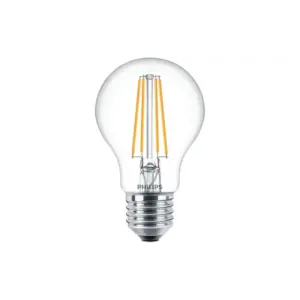 Philips LEDClassic Filament 60W E27 varm hvid klar ikke dæmpbar 1-stk - 8718699665289