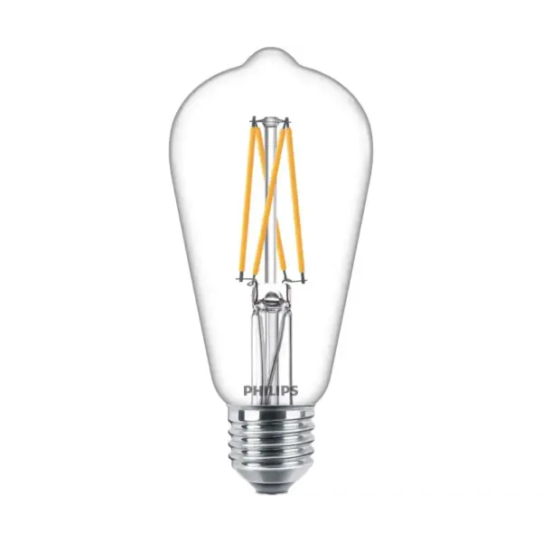 Philips LEDClassic Filament 60W standard E27 dæmpbar 1 stk - 8718699645786