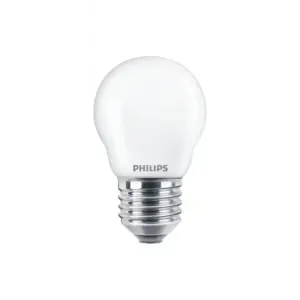 Philips LEDClassic Krone 40W E27 varm hvid mat ikke dæmpbar 2-stk - 8718699664886