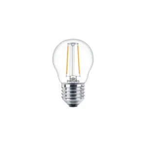 Philips LEDClassic Krone Filament 25W E27 varm hvid klar ikke dæmpbar 1-stk - 8718699665425