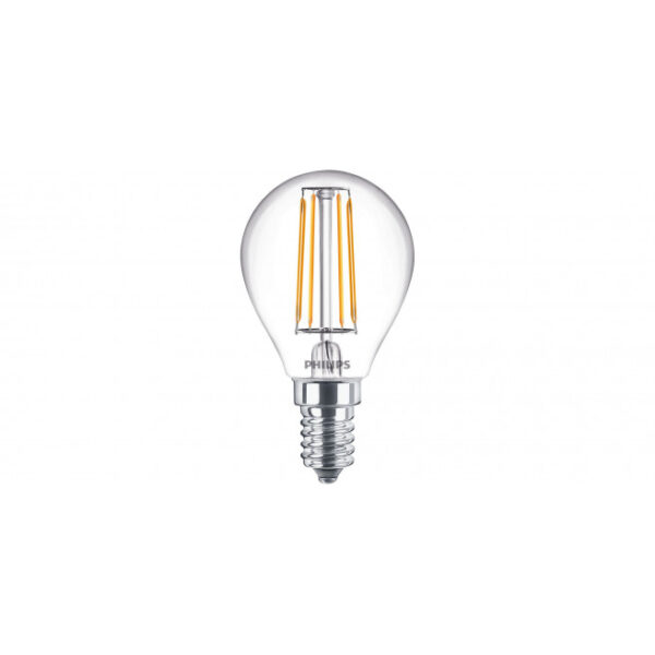 Philips LEDClassic Krone Filament 40W E14 varm hvid klar ikke dæmpbar 1-stk - 8718699665586