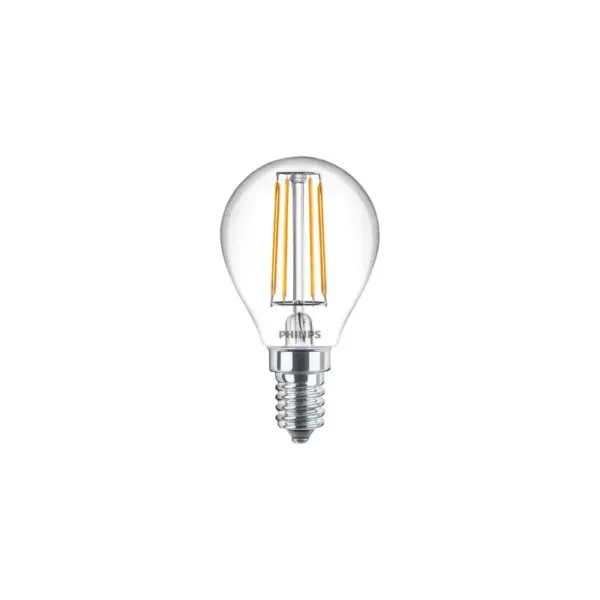 Philips LEDClassic Krone Filament 40W E14 varm hvid klar ikke dæmpbar 1-stk - 8718699665586