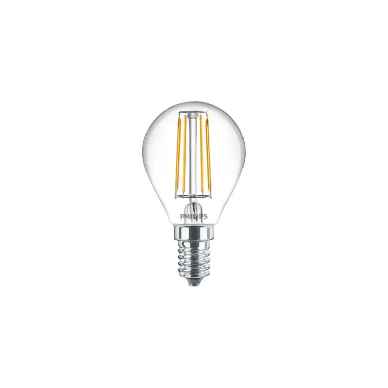 Philips LEDClassic Krone Filament 40W E14 varm hvid klar ikke dæmpbar 1-stk - 8718699665586