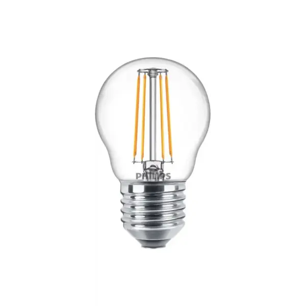 Philips LEDClassic Krone Filament 40W E27 varm hvid klar ikke dæmpbar 2-stk - 8718699664947