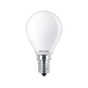 Philips Led Pære 40w 1 Pak Krone E14, Mat, Varmglød Dæmp - 929003013501