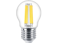 Philips MASTER Value LED Krone Dæmpbar 3,4W (40W) E27 P45 927 Klar Glas