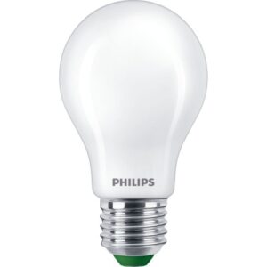 Philips Master Ultra Efficient E27 standardpære, 3000K, 4W
