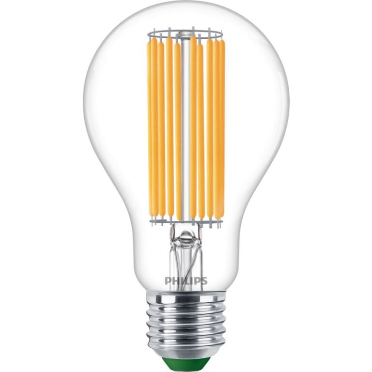 Philips Master Ultra Efficient E27 standardpære, 3000K, 5,2W