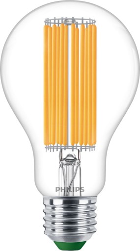 Philips Master Ultra Efficient LED E27 standardpære - 7,3W/klar/4000K
