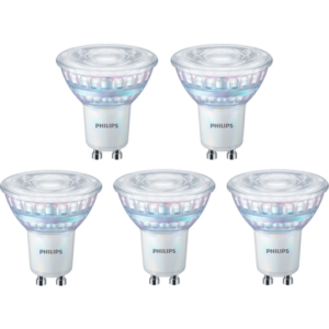 Philips Master Value GU10 spotpære, 3000K, 3,7W, 5-pak