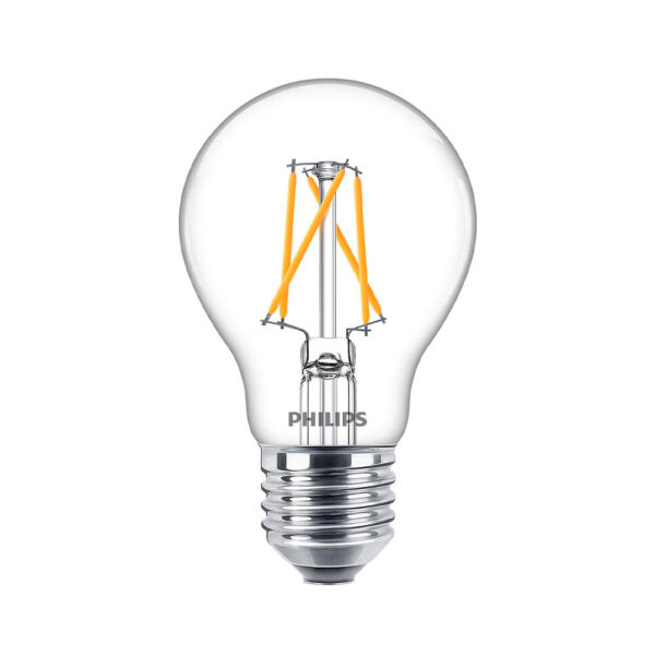 Philips - Pære LED 1,6/3/7,5W Sceneswitch (150/320/806lm) Filament E27