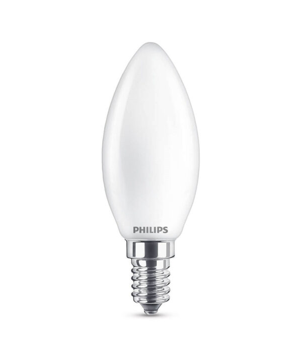 Philips - Pære LED 2,2W Glas Kerte (250lm) E14